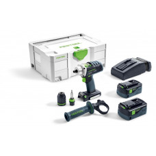 Festool Акумуляторний дриль-шуруповерт DRC 18/4 Li 5,2-Plus QUADRIVE 574696