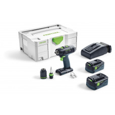 Festool Акумуляторний дриль-шуруповерт T 18+3 Li 5,2-Plus 574756