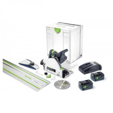 Festool Акумуляторна занурювальна пила TSC 55 Li 5,2 REBI-Set-SCA-FS 575745