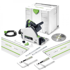 Пила дискова заглибна FESTOOL - TS 55 CAMP-Set (комплект TS 55 FEBQ-Plus + FS 1400/2 + FSV/2 + FSZ 120/2) (575961)