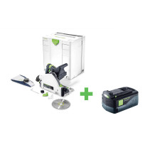 Festool Акумуляторна занурювальна пила TSC 55 Li REB-Basic 201395