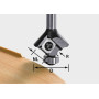 Скругляющая фреза FESTOOL - S8 HW R1 D28 KL12,7 MFK (499811)