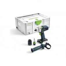 Festool Акумуляторний ударний дриль-шуруповерт PDC 18/4-Basic QUADRIVE 574701