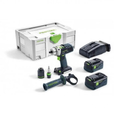 Акумуляторний ударний дриль-шуруповерт Festool PDC 18/4 5,2/4,0 I-Plus-SCA QUADRIVE 574918
