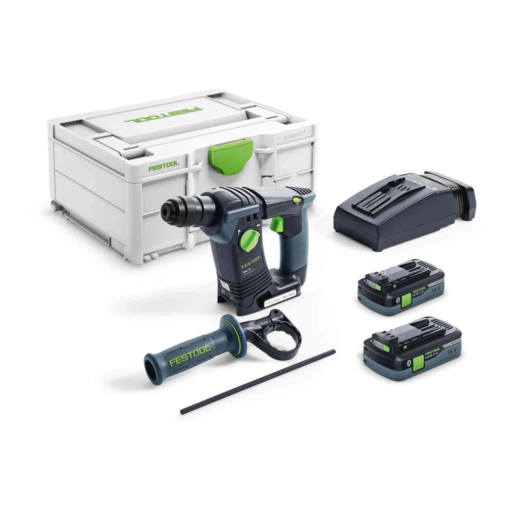Аккумуляторный перфоратор Festool BHC 18 HPC 4,0 I-Plus 576513