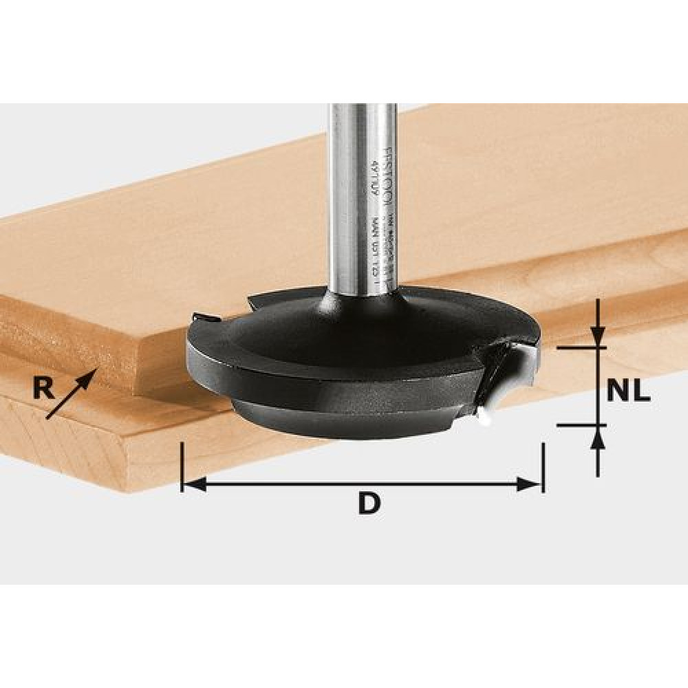 Festool Фреза филёночная HW D42,7/13/R6 491138