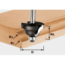 Festool Дворадіусна фреза HW S8 D31,7/R4/R4 491029
