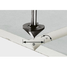 Festool Фреза з гіпсокартону HW S8 D32/90° 491001