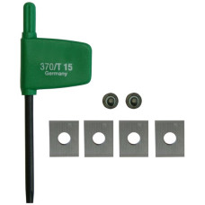 Festool Комплект змінних ножів HW-WP 7,6x12x1,5 (4x) 491390