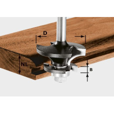 Festool Фреза контрпрофільна пазова HW S8 D43/21 A/KL 491129