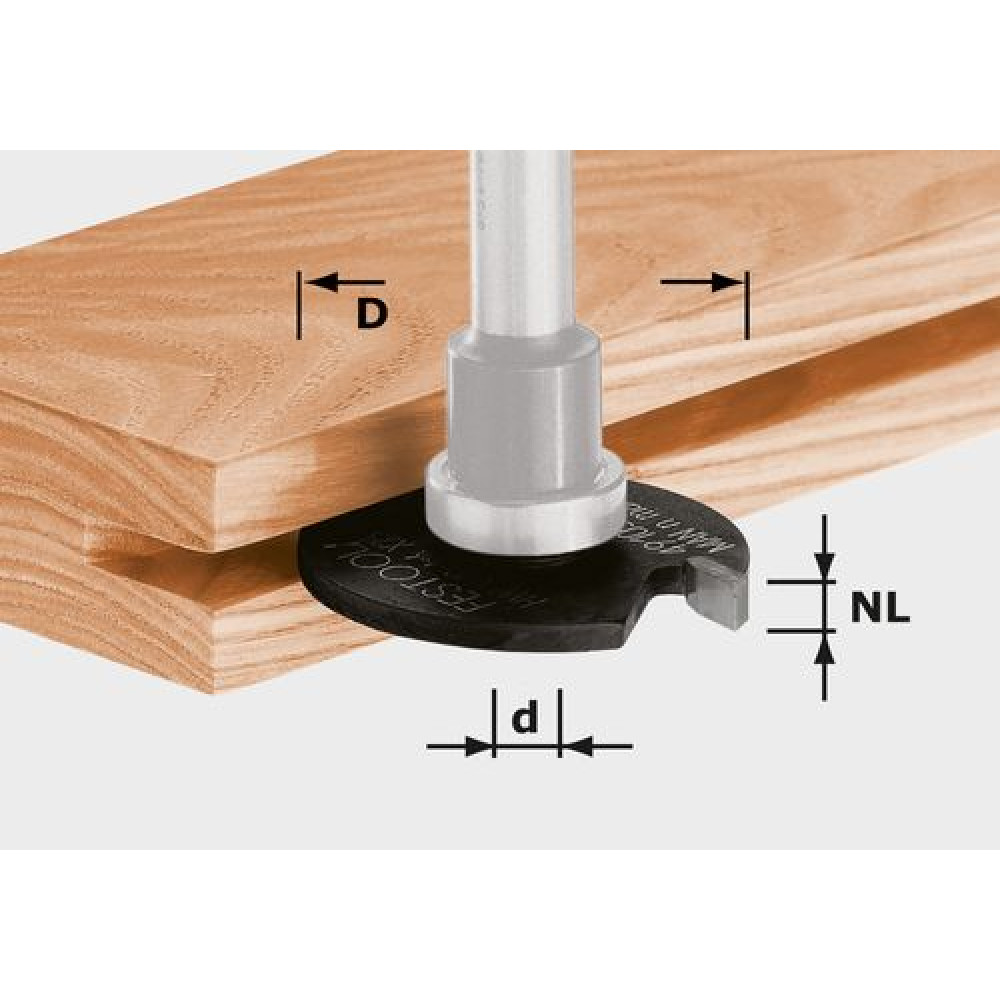 Festool Фреза дисковая пазовая HW D40x2 491040
