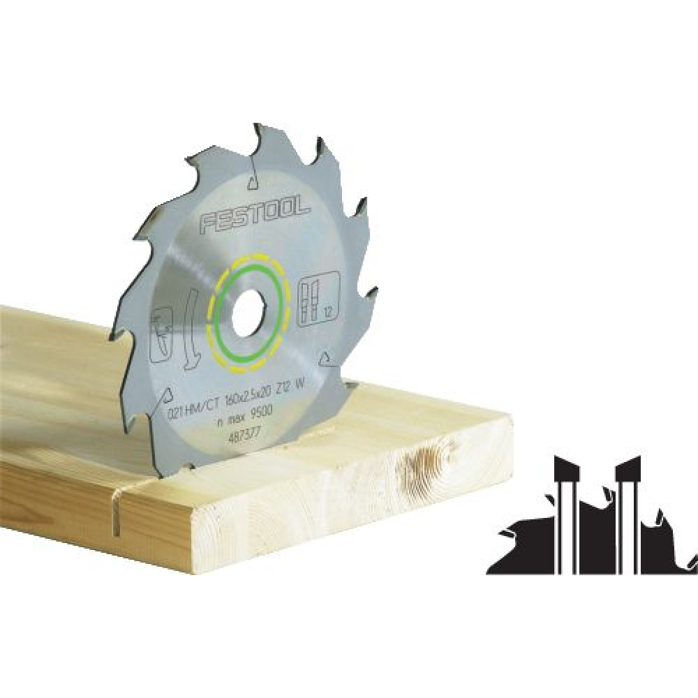 Festool Стандартный пильный диск 160x1,8x20 W18 500458