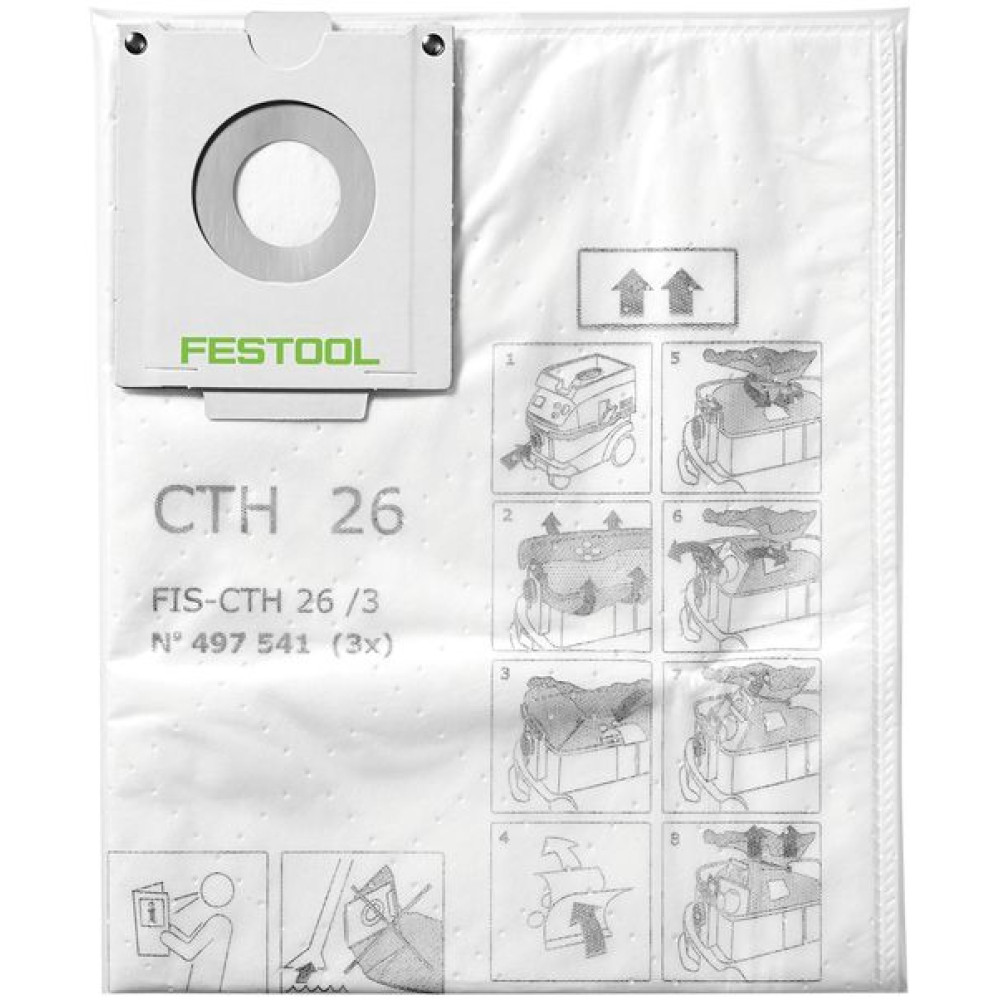 Festool Надежный мешок-пылесборник FIS-CTH 48/3 497542