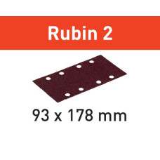 Festool Шлифовальные листы STF 93X178/8 P100 RU2/50 Rubin 2 499064